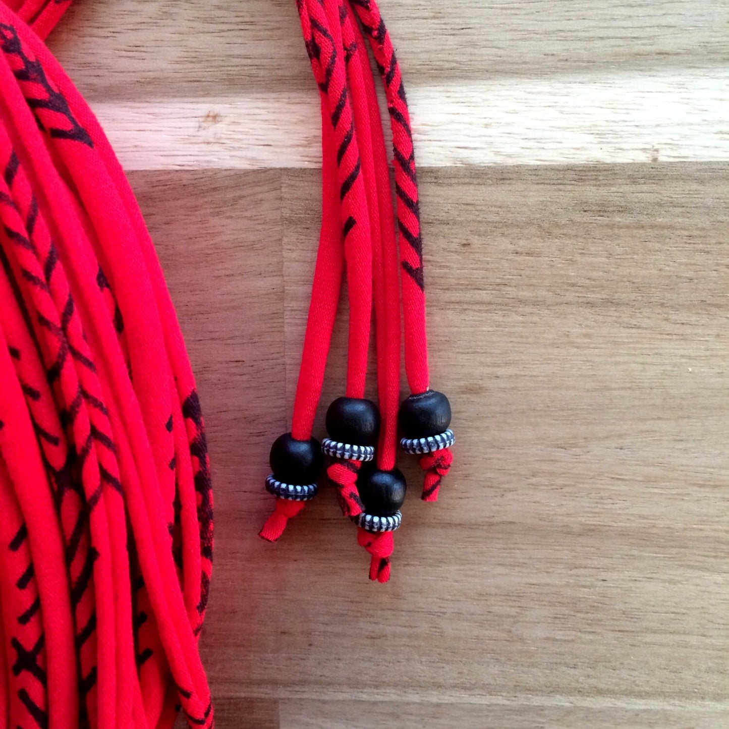 MeeLace Multi-Strand Infinity Scarf, Cayenne