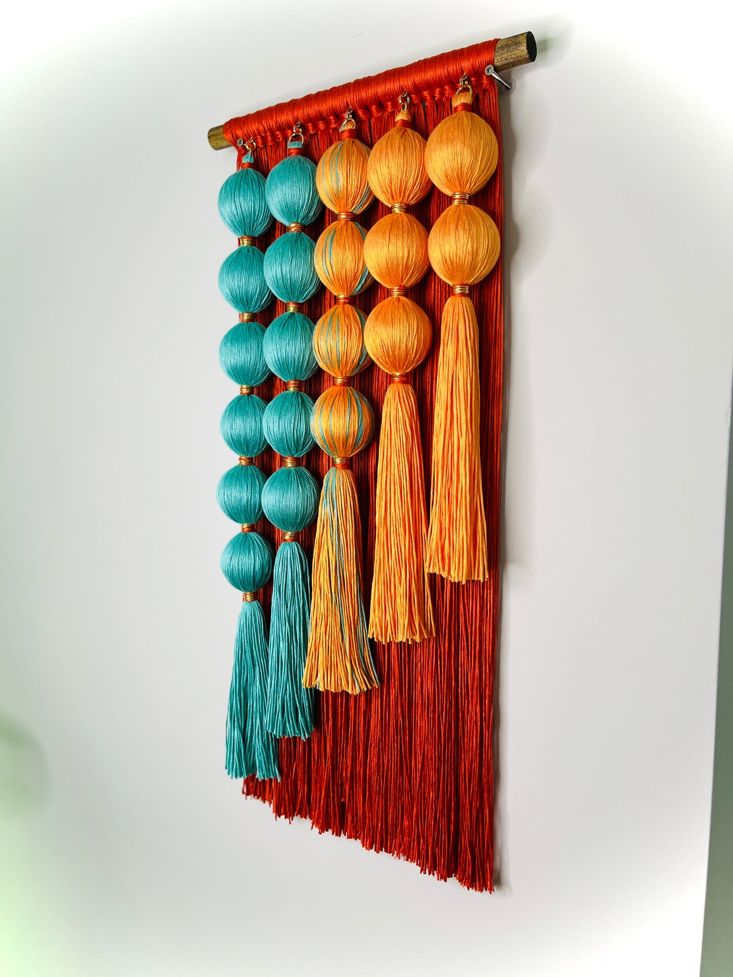 Mango Groove: Small Dimensional Boho Wall Hanging