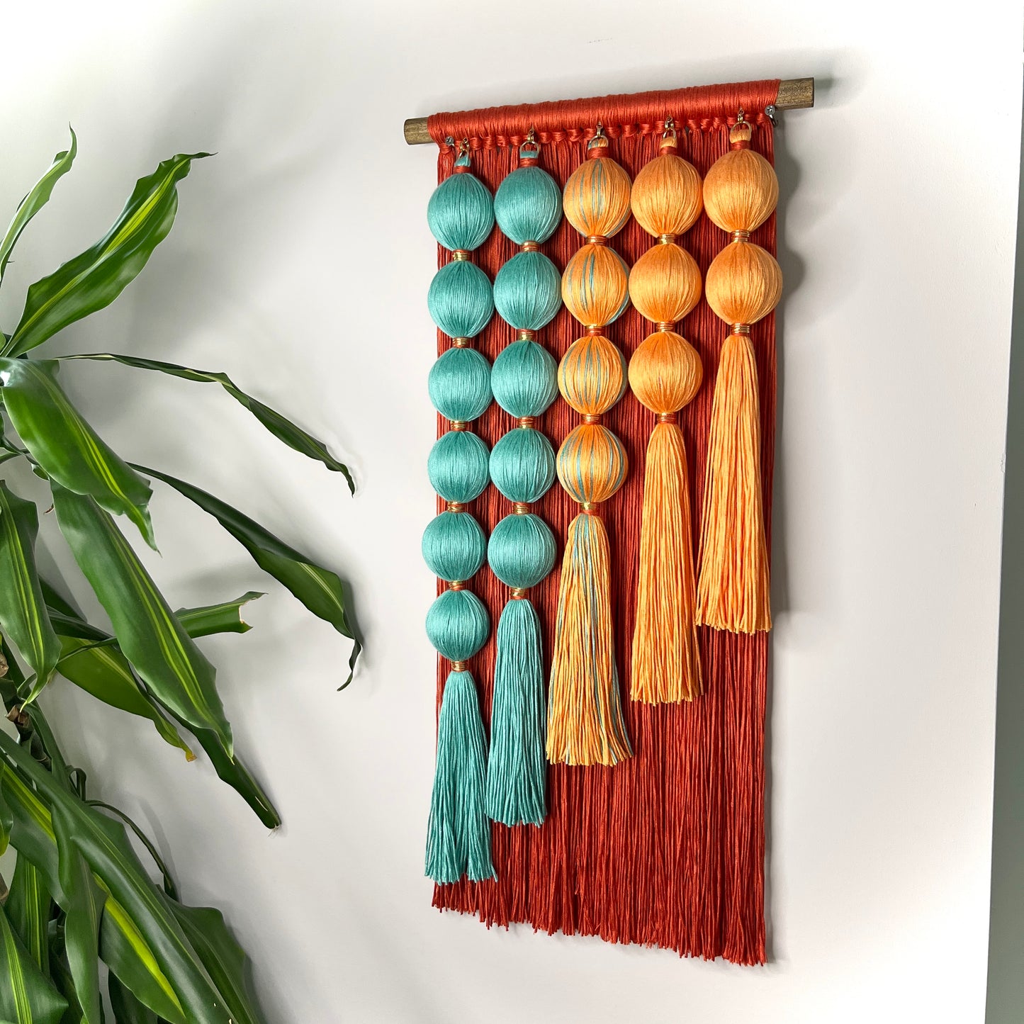 Mango Groove: Small Dimensional Boho Wall Hanging
