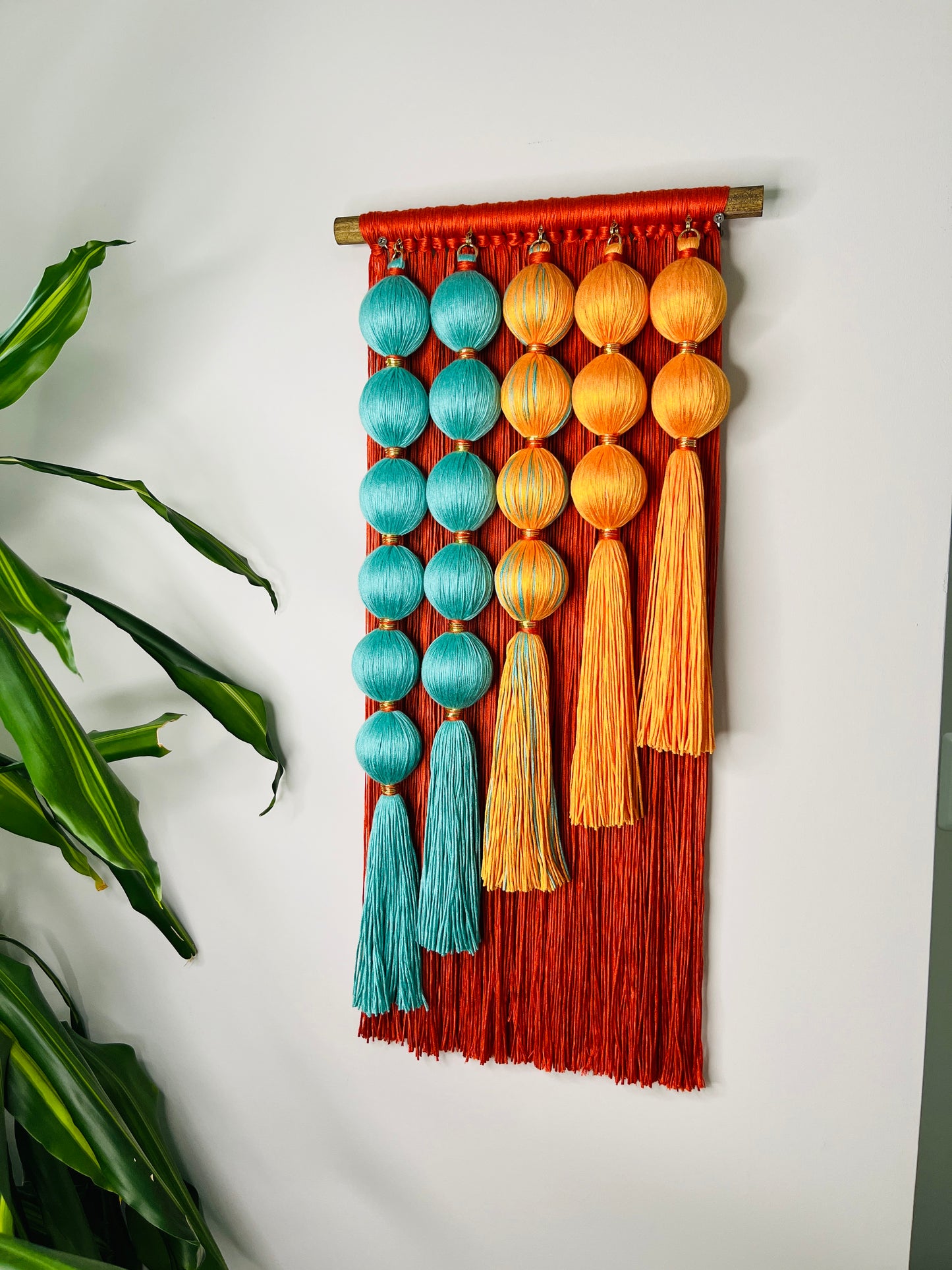 Mango Groove: Small Dimensional Boho Wall Hanging
