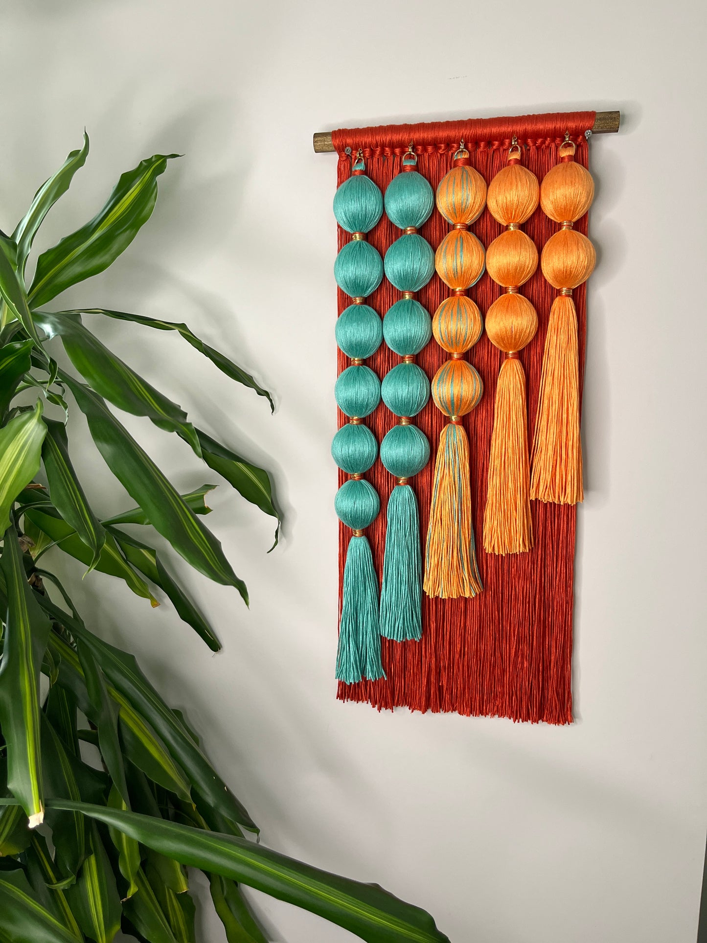 Mango Groove: Small Dimensional Boho Wall Hanging